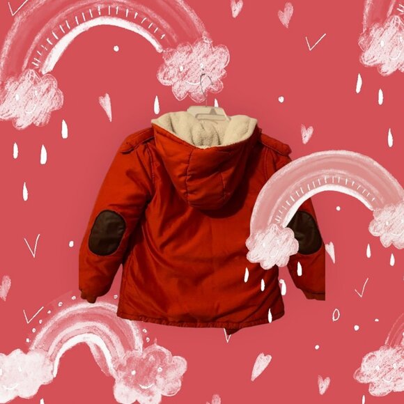 Girl's Winter Hooded Coat - Picture 3 of 14